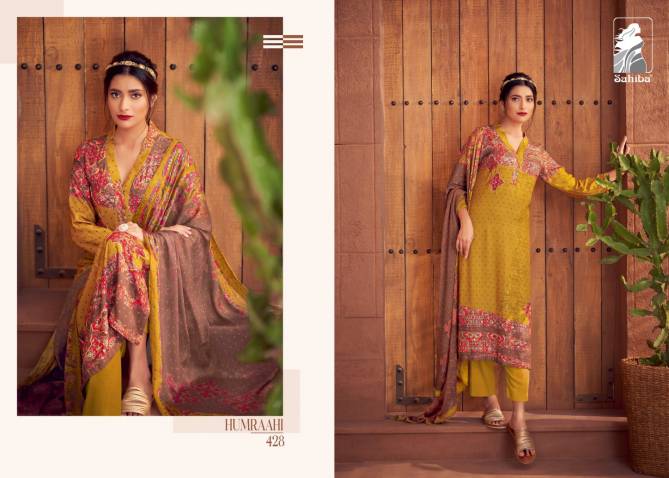 Humraahi By Sahiba Kurti Bottom With Dupatta Dress Material 